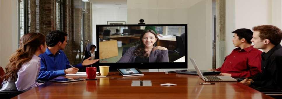 Fully-integrated room system with Cisco TelePresence Touch, brilliant HD video and collaboration on a 55 or 42 display Out of the box and on video in 15