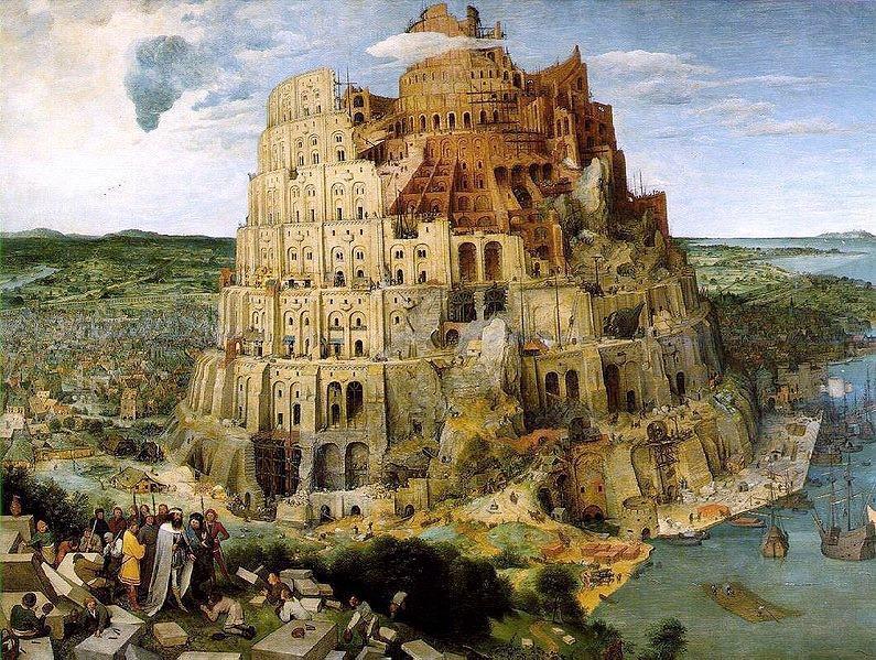 "The tower of Babel" by