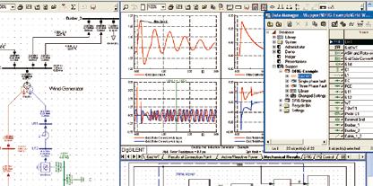 The comprehensive model library in PowerFactory provides users with the ability to use ready-made objects for single and three-phase loads, consumption energy profiles, generators and converters, PV