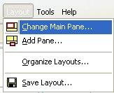 Pane within the Layout and click the Add Pane button.