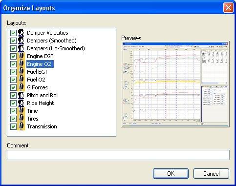 Organizing your Layouts DataPro s Layout Organizer allows you to customize the Layout Selector.