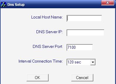 server. DNS server work mode: If it is requiring, please get DNS server software from developer. 1. If your DVR is dynamic IP, you should set your DVR system as follow: 2.