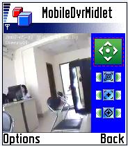 After that, by pressing and holding the up, down, right and left buttons, the PTZ camera will move up, down, right and left.