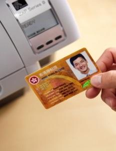 fraud protection Wasteless single or dual-sided lamination Over-the-edge card printing Print
