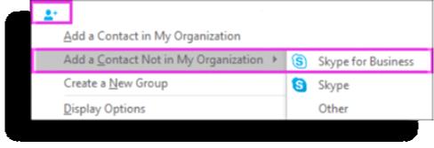 Your group has been created, and you can start adding contacts to it.