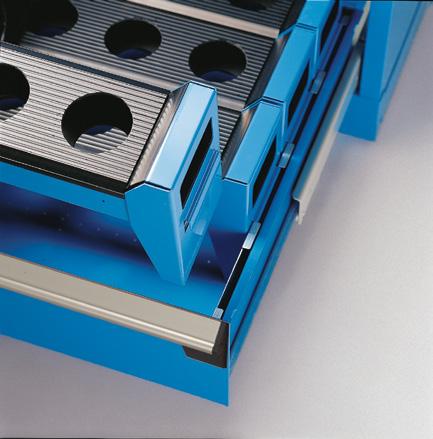Depth # of Racks NC51-1801 18" 3 NC51-2401 24" 4 Sold in pairs; Drawer adapters can be used to install NC10 and NC12 tool racks in 7"H drawers (RF31 / RF32 / RF35 / RF36) or in 10", 12" or