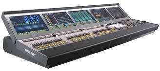LIGHT CONSOLE Tekmand Ⅴ (2015) Available to control max 65536 parameters when each session is connected to DPU Maximum 32 sessions at a time Console itself can process 8192 parameters Built-in 8 DMX