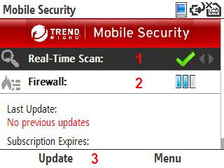 Getting Started with Trend Micro Mobile Security Understanding the Mobile Security Interface Mobile Security has an easy-to-use interface that enables access to the various product features.
