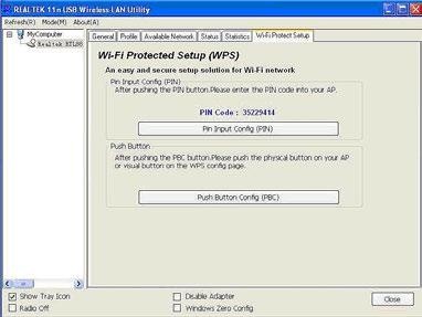 3.4 Establish secure connection with AP by WPS Wi-Fi Protected Setup (WPS) is the latest wireless network technology which makes wireless network setup become very simple.