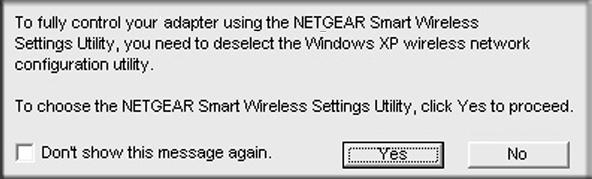 Install the NETGEAR RangeMax Wireless PCI Adapter WPN311. a. Shut down the PC and remove the power cord. Insert the WPN311 Wireless PCI Adapter into an available PCI slot.