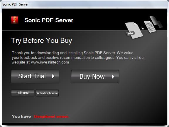 Snic PDF Server 3.