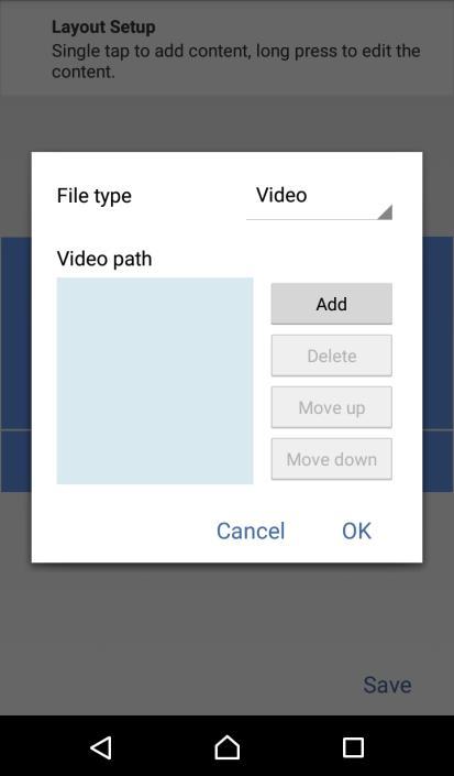 Video 1. Click File type. 2.