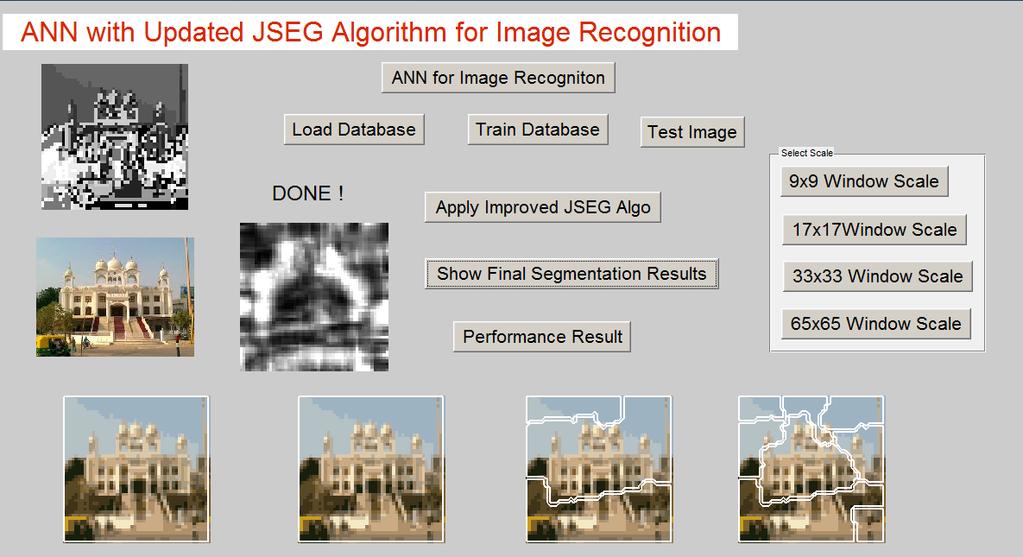 Segmentation results for image 4