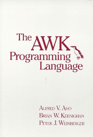awk, a stream programming language Program 1 PIPE Program 2 PIPE