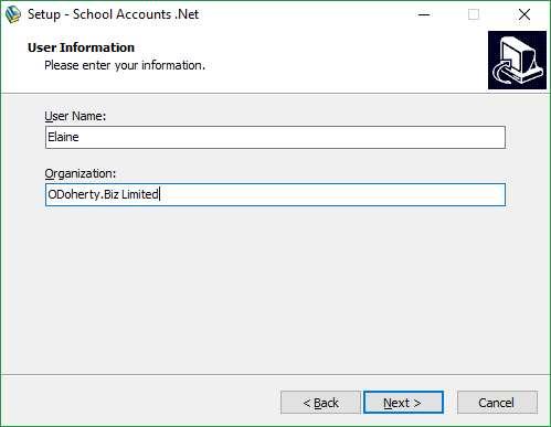 Accounts 2017 will be placed in a folder called School Accounts