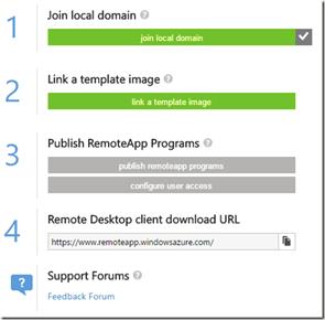 3.3.AZURE REMOTEAPP HYBRID DEPLOYMENT It is recommended to move the Azure RemoteApp collections into a subnet to reduce the exposure of application layer to the Internet.