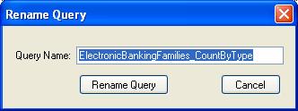 26 Manage Queries Filter/Sort the List View The Manage Queries button opens the Manage Queries window.