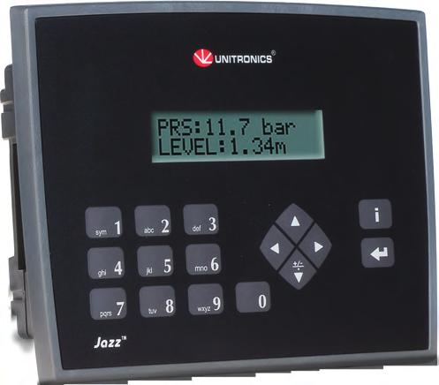 An All-in-One that is as affordable as a "smart relay" - full-function PLC combined with a textual HMI and keyboard, with up to 40 onboard I/Os Meet the New Jazz 2 series Advantages: Faster