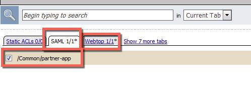 Click the Webtop tab, and select the Checkbox next to
