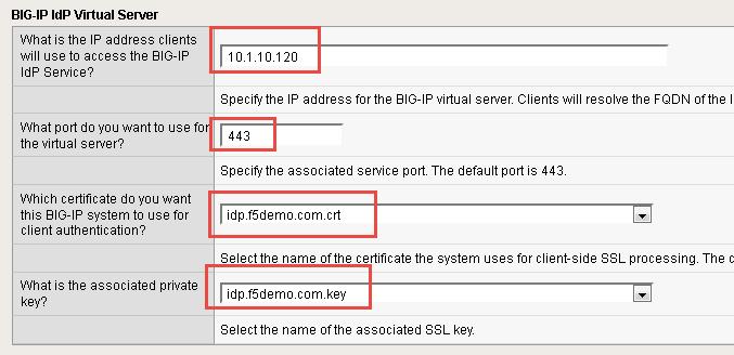 tication? What is the associated private key? crt idp.f5demo.com.