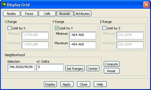 Select position Filter in Modify Boundary dialog box, (or use ctrl-x hot