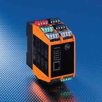 product news Real-time maintenance* with efector octavis. Diagnostic electronics for vibration sensors with extended I/O range. Frequency-selective machine monitoring of up to measuring points.