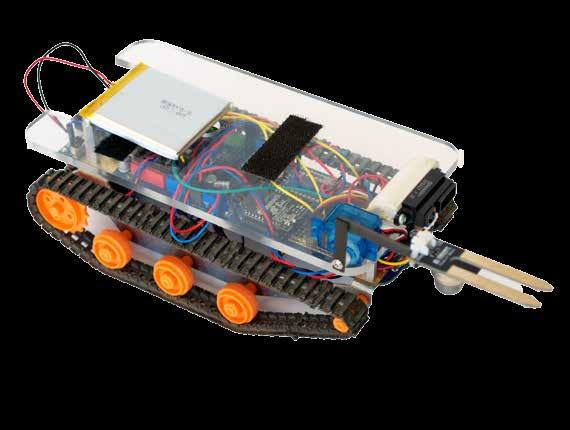 Getting To Know Your Robot The hardware used for the STEM Robots consists of an Arduino base platform with tracks, drive motors, a