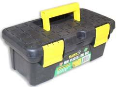 * Stackable * 1001 Uses * Rugged Polypropylene MJ1019 LIGHT DUTY TOOLBOX