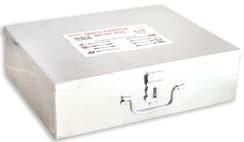 75"(H) UB31024H ALUMINUM BOX SET * 3 Boxes In Set, Hinged lids * Each Has Hasp For Locking * Large 14"(L)