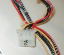 Configuring the Connectors For the disk controllers, always remember that a colored stripe on the data cable is pin-1.