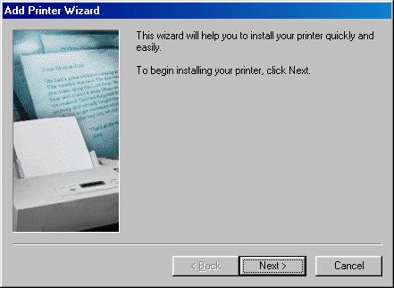 10.4 Add Printer After adding a Network Port of the MFP Server to your computer, you can follow the procedure described below to add printer to the Windows.