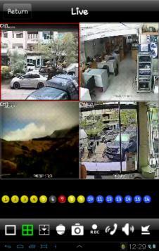 Live view Digital Video Recorder User Manual Stop playing Screen