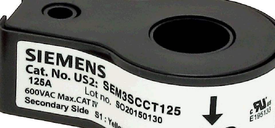 1 US2:SEM3SCCT250 Solid-core current transformer 400:0.