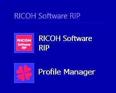 RICOH Software RIP initial start-up For Windows 8 1 Right-click on the Start screen. On the bottom-right side of the screen, the [All apps] icon is displayed. it.