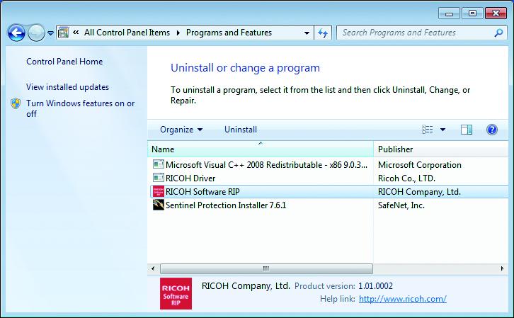 The RICOH Software RIP hot folder and printer is not being mounted from Macintosh clients with a Macintosh network connection tool (such as PC MACLAN and SMB).