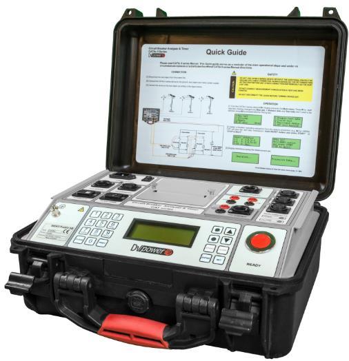 CAT I series Circuit Breaker Analyzers & Timers Simple and easy to operate Robust design for field use Accurate measurement in high voltage environment Timing and motion measurement Voltage and