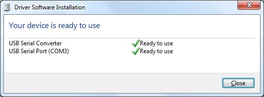 10 of 42 2. Windows Vista and Windows 7 If you have already installed the USB drives go to step 3. a. The driver installation is automatic.