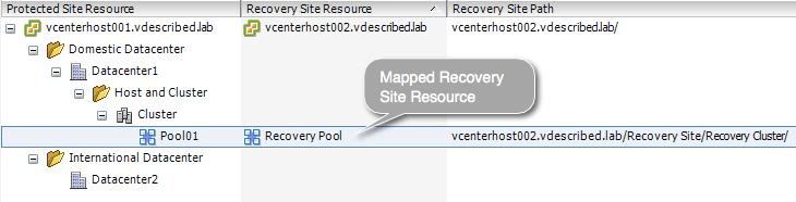 The Resource Mapping tab should now