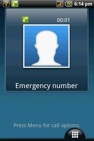 Chapter 3: Making and answering calls To make emergency calls Emergency calls without a SIM card: 1. Open the phone screen. 2. Enter the emergency number using the keypad. 3. Tap the phone number or press the Call key.