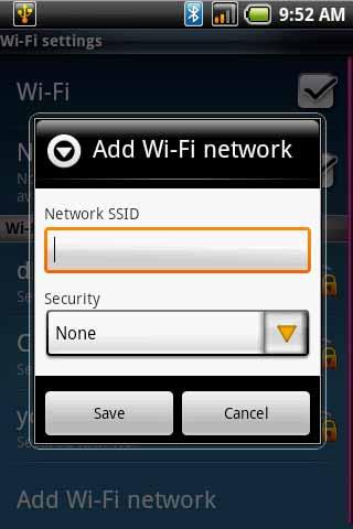 Chapter 6: Using the Internet To add a Wi-Fi network 1. From the Home screen, tap Application drawer > Settings to access Wireless Controls. 2.