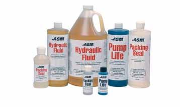 in multiples of 12) Hydraulic Fluid Non-foaming formula Resists emulsifying and chemical breakdown Part # 245425 (32 oz, 946 ml; Available in multiples of 12)