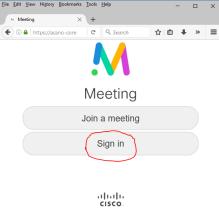 WebRTC Sign-in and Join a space (simplified) For reference Web client DNS WebBridge XMPP via LoadBalancer TURN CallBridge DNS A lookup meet.