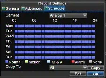 This will take you to the Record Settings window, as shown below. 10.