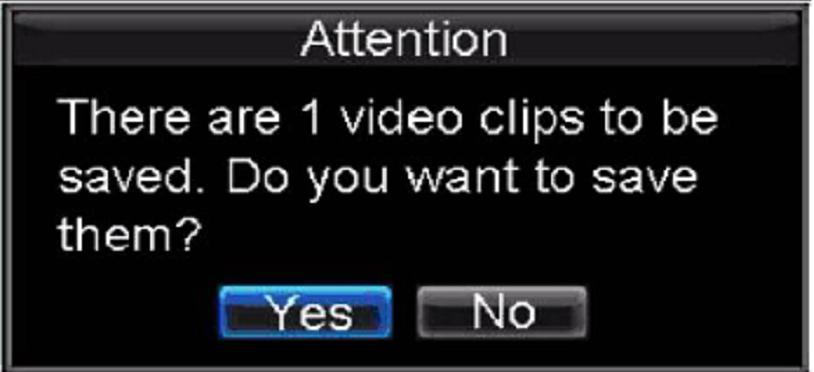 6.3 Exporting Video Clips You may also select video clips to export directly during Playback. A maximum of 30 clips can be selected for each channel.