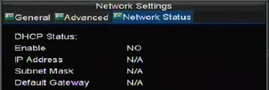 If you have a DHCP server running and would like your DVR to automatically obtain an IP address and other network settings