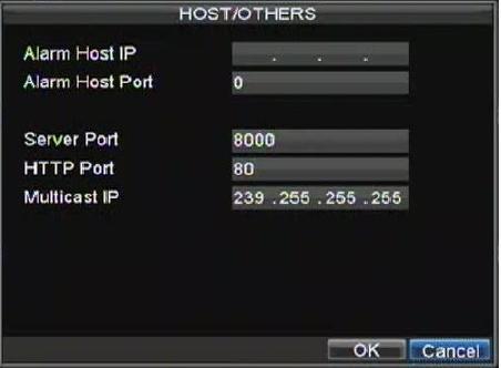 8.8 Configuring Server and HTTP Ports If you would like to change the server and HTTP ports from the default settings, you can do so in the Network Settings menu.