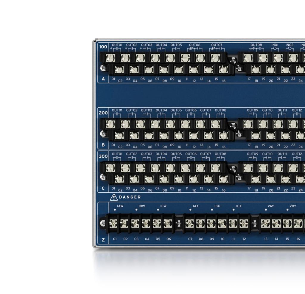 Product Overview Choose from a vertical or horizontal, panel-mount or rack-mount chassis and different size options. Use a maximum of 38 output contacts.