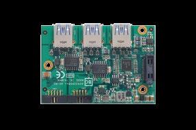 ZIO Modules AX93262 ZIO module with four COM ports and one PCI Express Mini Card Specification: 2 x RS-232/422/485, 2 x RS-232, 1 x PCI Express Mini Card