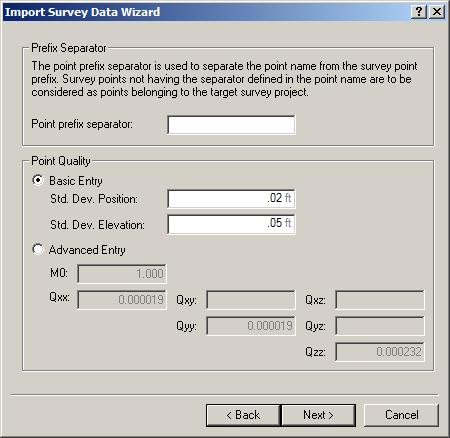 gsi file is in the same coordinate system as the CarmelBay project. You will keep the default option. 5. Click Next.
