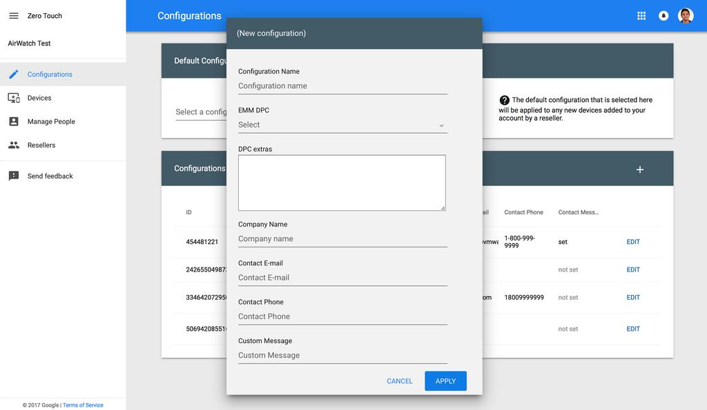 Chapter 3: Android Enrollment 3. Scan your QR code. 4. The setup wizard automatically downloads the AirWatch Agent which should already be configured with Server URL and Group ID information. 5.
